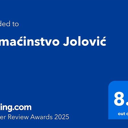 Отель Domacinstvo Jolovic Кралево Экстерьер фото